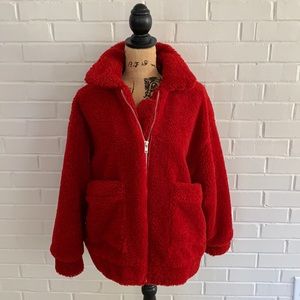 OLIVIACEOUS- teddy jacket